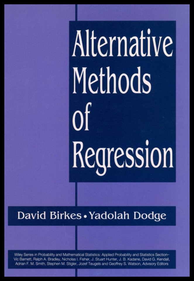 Alternative Methods of Regression