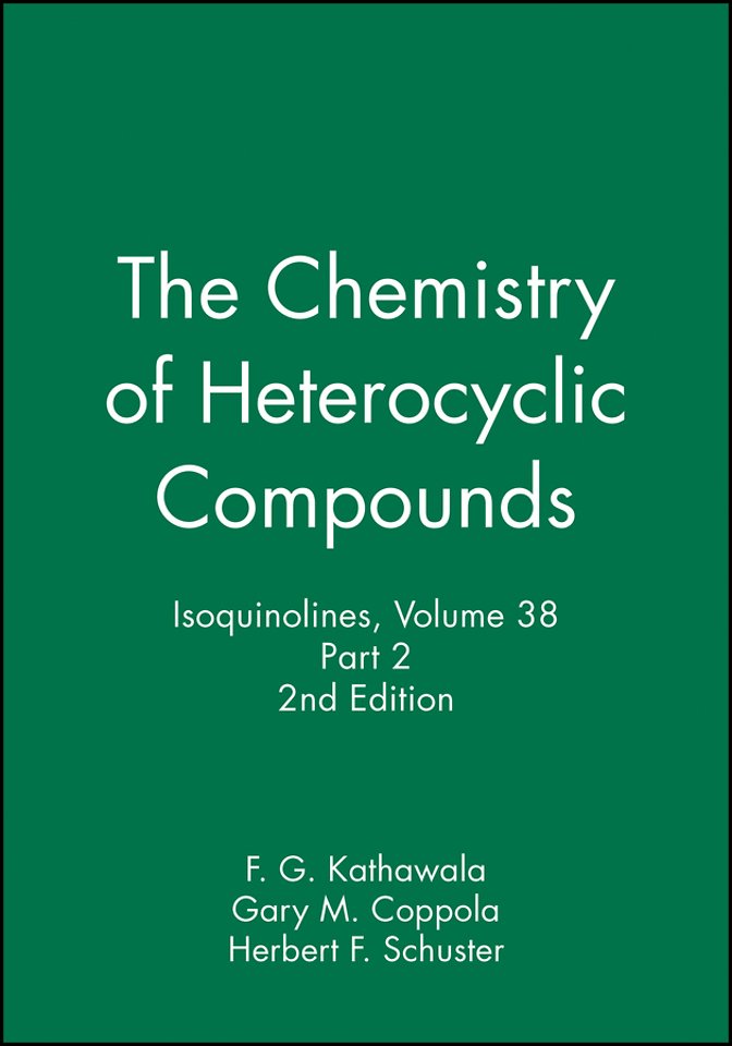 Isoquinolines V38 Pt. 2 2e
