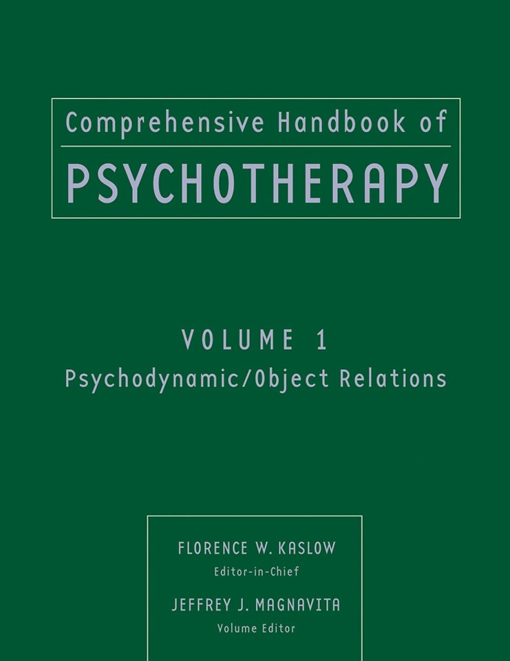 Comprehensive Handbook of Psychotherapy, Psychodynamic / Object Relations