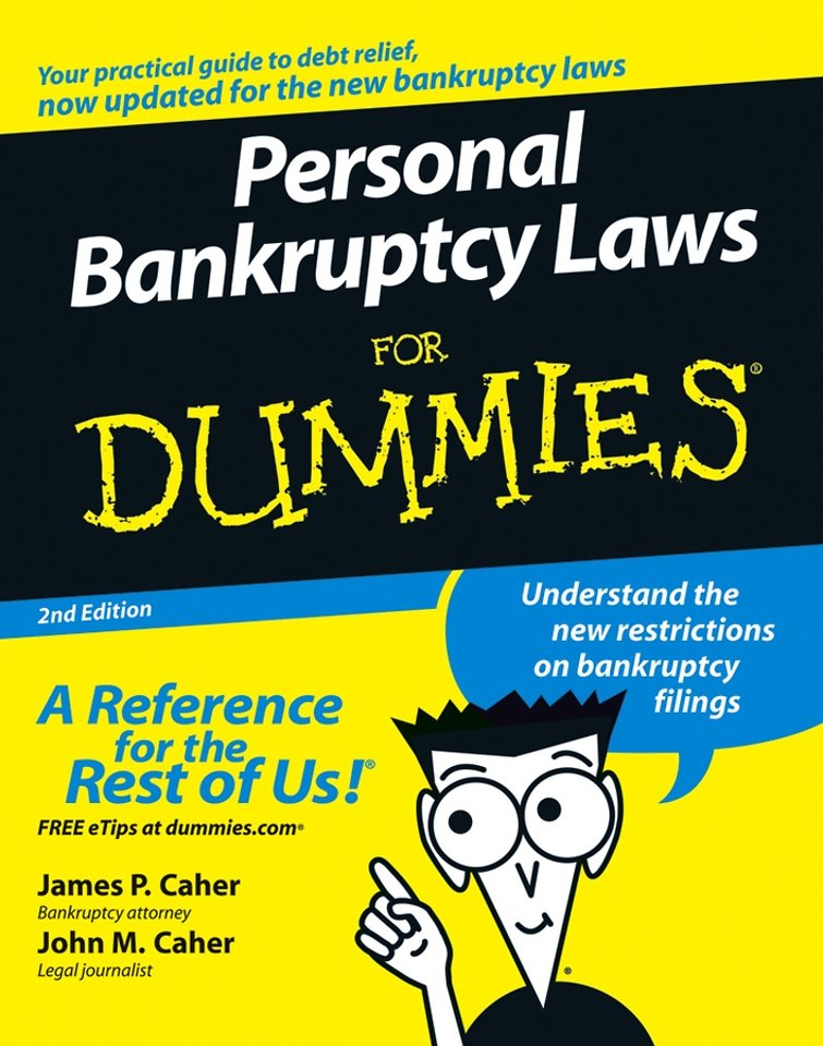 Personal Bankruptcy Laws for Dummies 2e