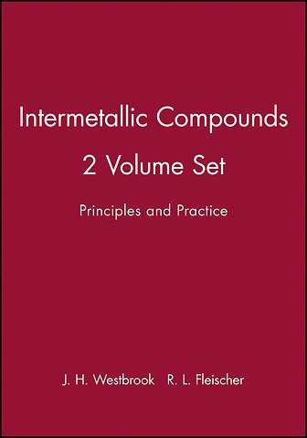 Intermetallic Compounds, 2 Volume Set