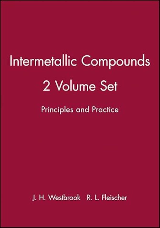 Intermetallic Compounds, 2 Volume Set