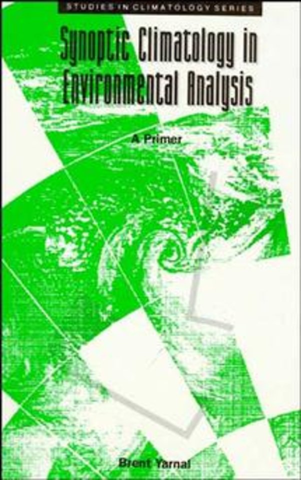Synoptic Climatology in Environmental Analysis