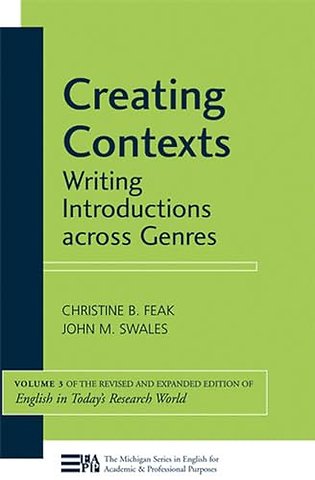 Creating Contexts – Writing Introductions across Genres