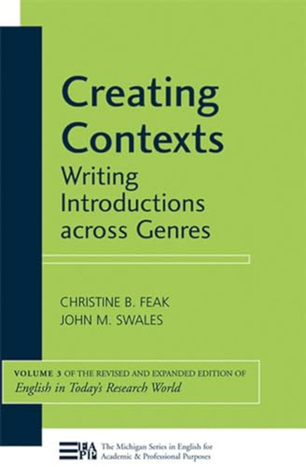 Creating Contexts – Writing Introductions across Genres