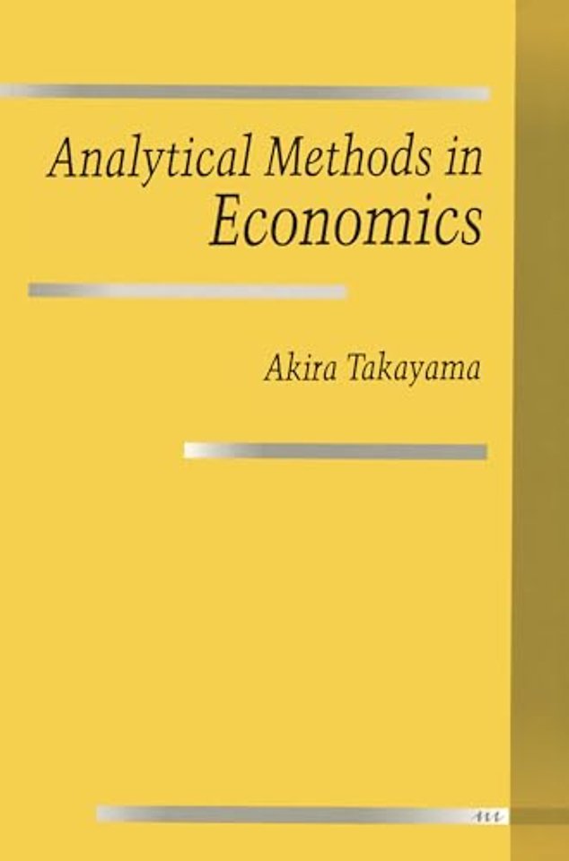 Analytical Methods in Economics