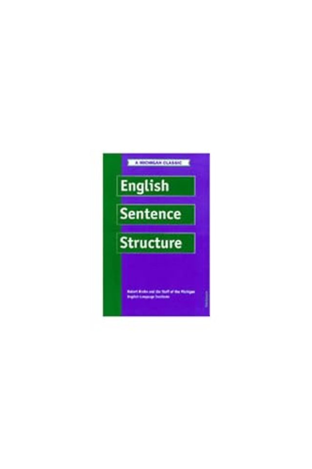 English Sentence Structure