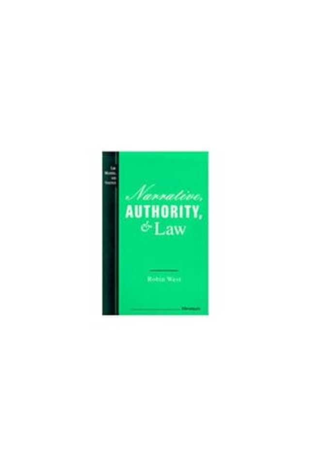 Narrative, Authority, and Law