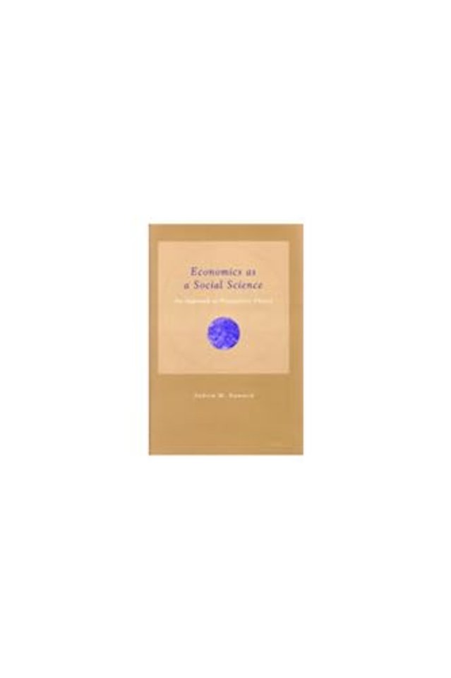 Economics as a Social Science – An Approach to Nonautistic Theory