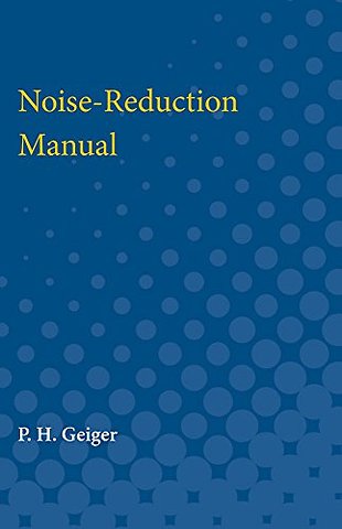 Noise–Reduction Manual