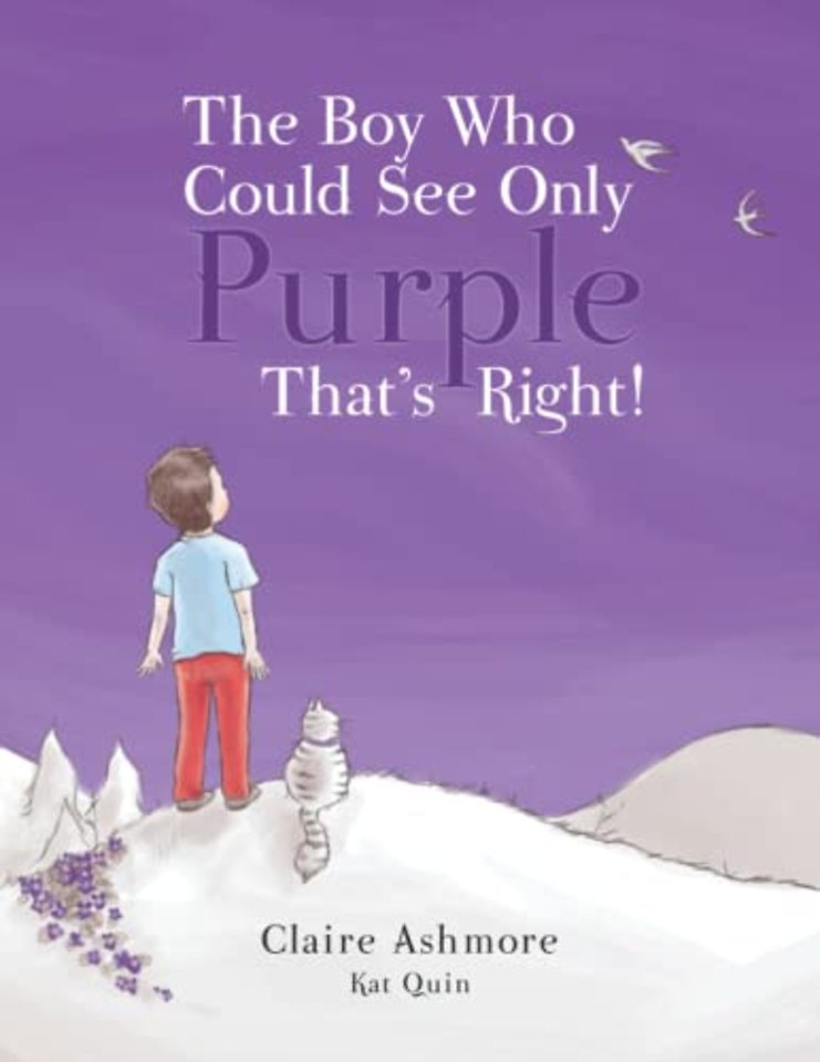 The Boy Who Could See Only Purple. That's Right!