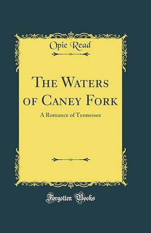 The Waters of Caney Fork: A Romance of Tennessee (Classic Reprint)