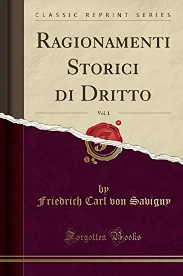 Ragionamenti Storici Di Dritto, Vol. 1 (Classic Reprint)