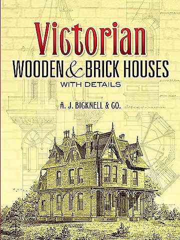 Victorian Wooden and Brick Houses with Details
