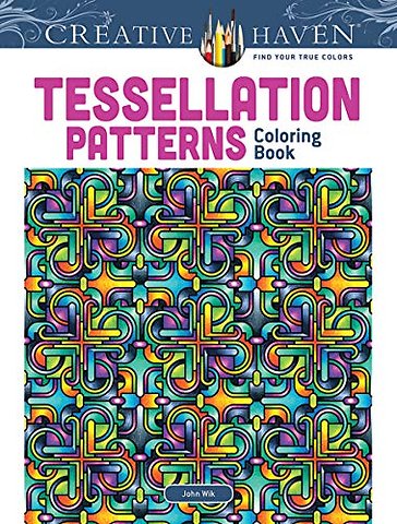 Creative Haven Tessellation Patterns Coloring Book