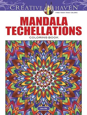 Creative Haven Mandala Techellations Coloring Book