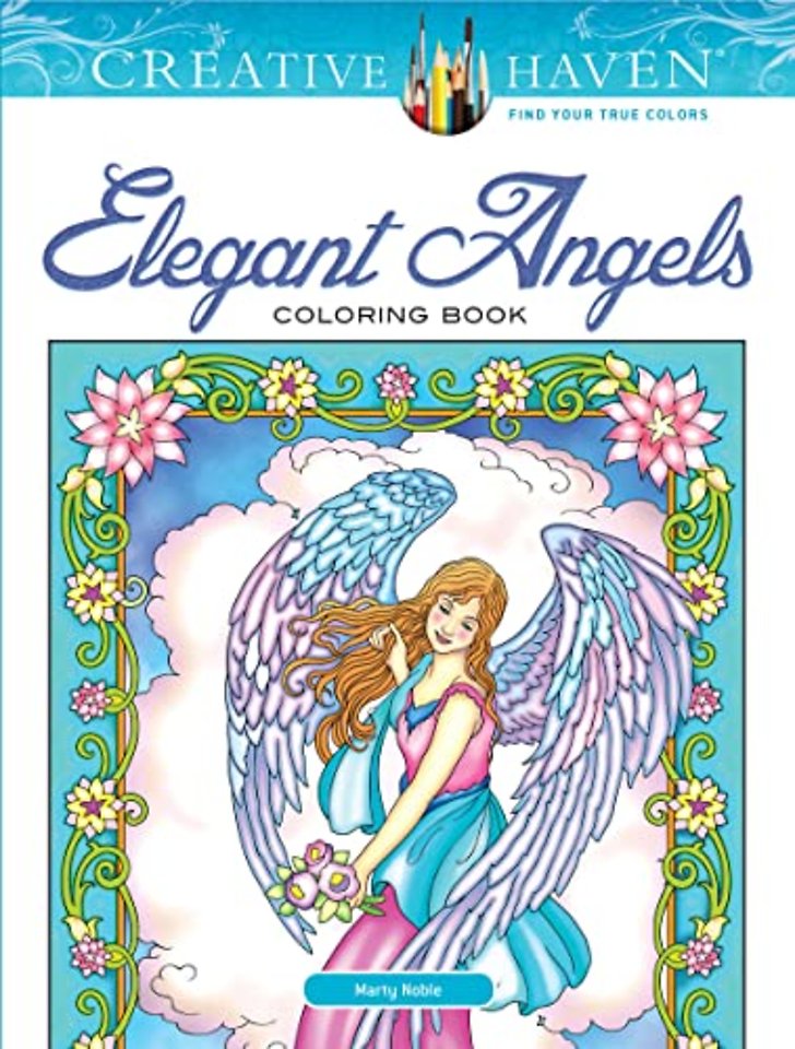 Creative Haven Angels Coloring Book