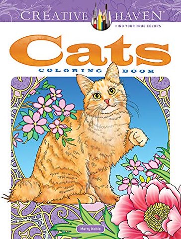 Creative Haven Cats Coloring Book