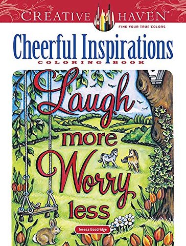 Creative Haven Cheerful Inspirations Coloring Book