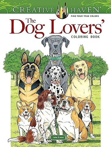 Creative Haven The Dog Lovers' Coloring Book