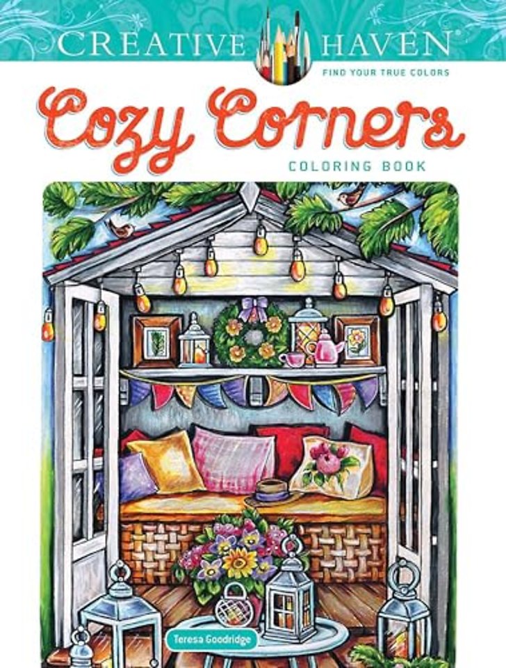 Creative Haven Cozy Corners Coloring Book