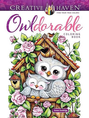 Creative Haven Owldorable Coloring Book
