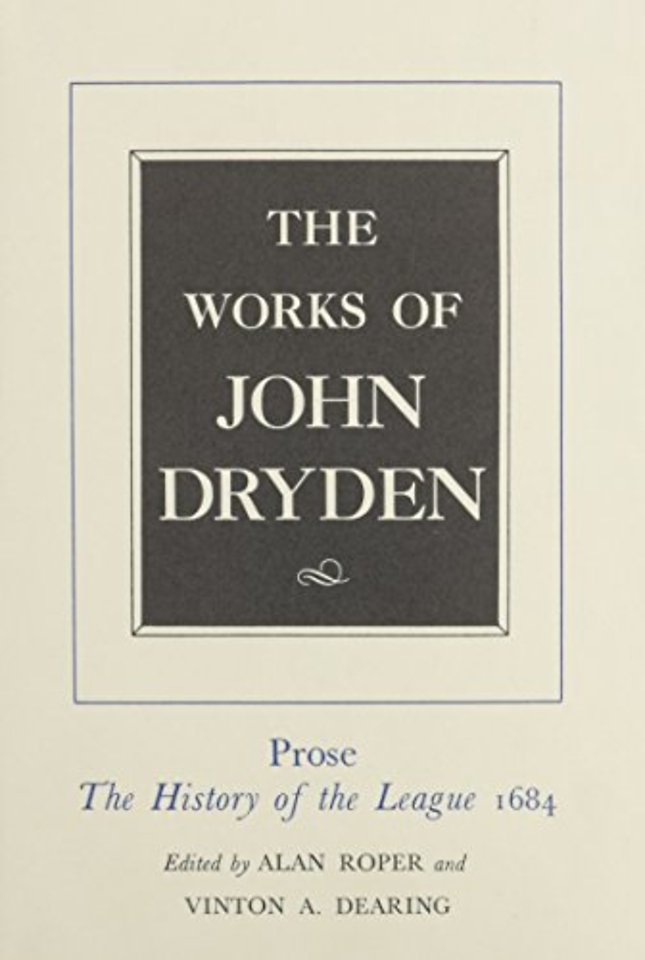 The Works of John Dryden, Volume XVIII
