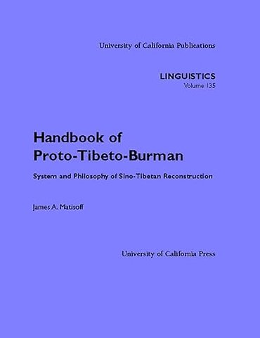 Handbook of Proto-Tibeto-Burman