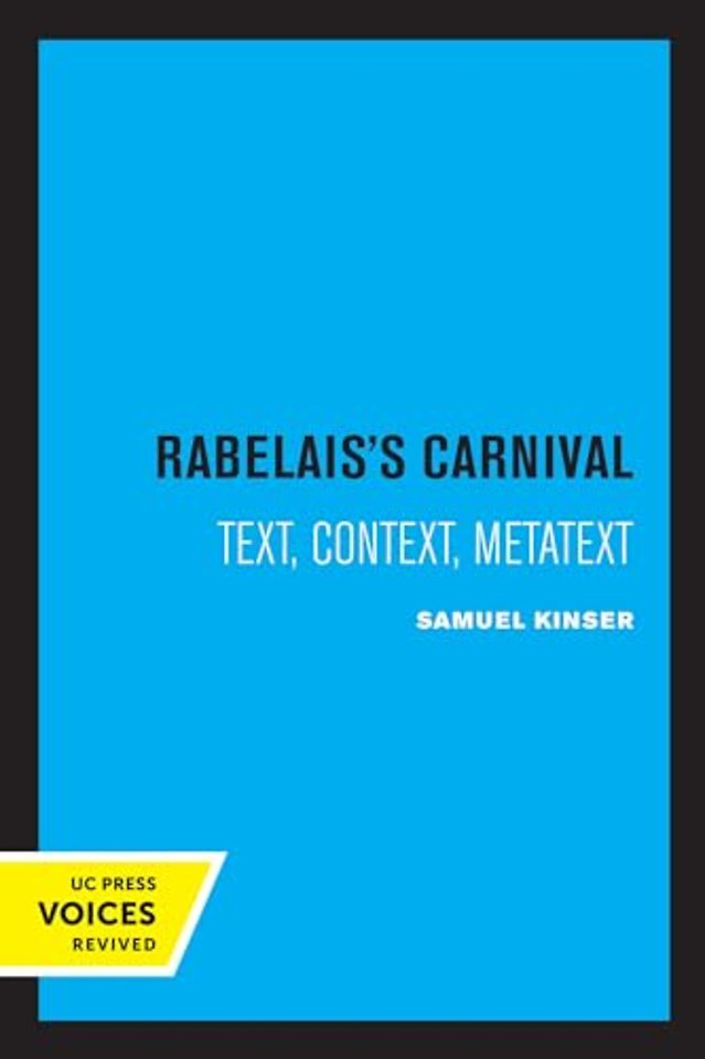 Rabelais's Carnival