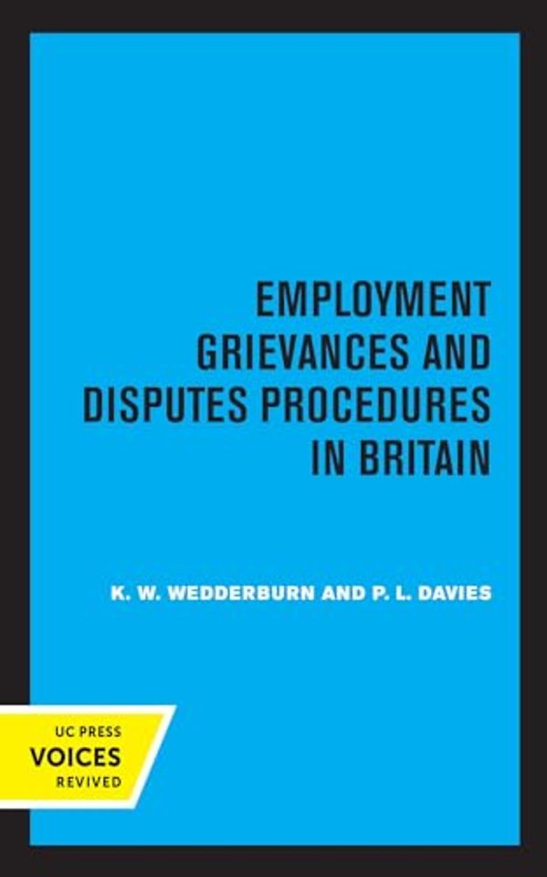 Employment Grievances and Disputes Procedures in Britain