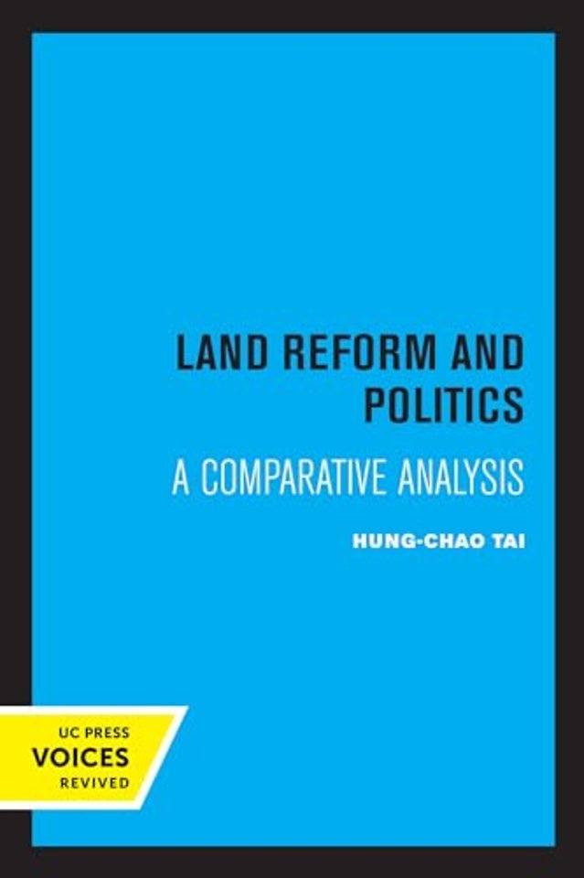 Land Reform and Politics – A Comparative Analysis