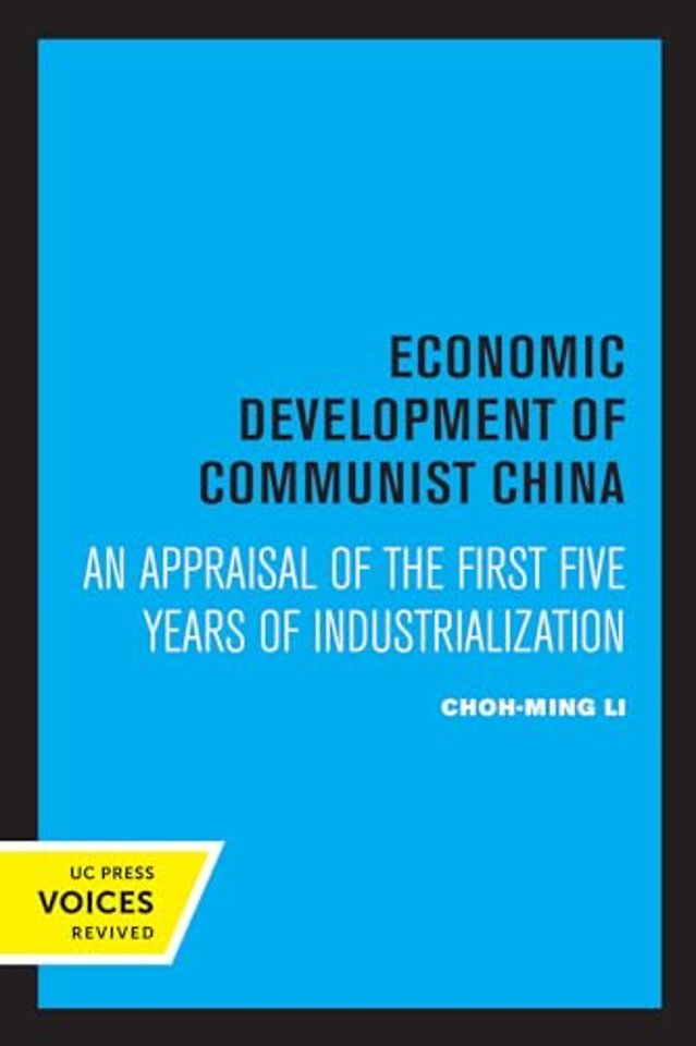 Economic Development of Communist China