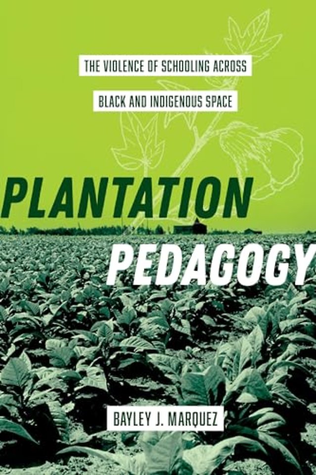 Plantation Pedagogy – The Violence of Schooling across Black and Indigenous Space