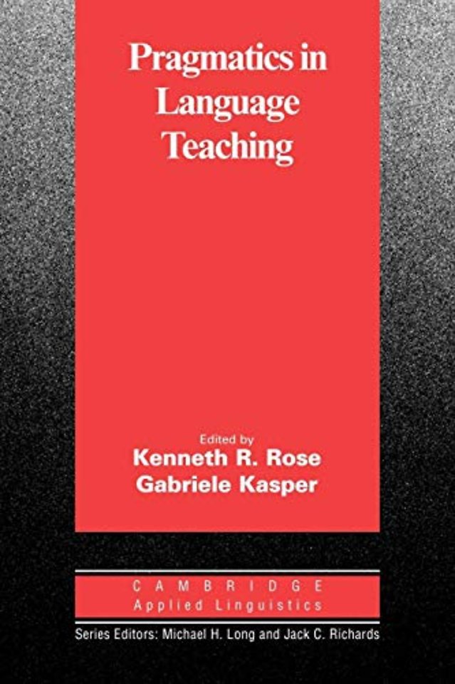 Pragmatics in Language Teaching