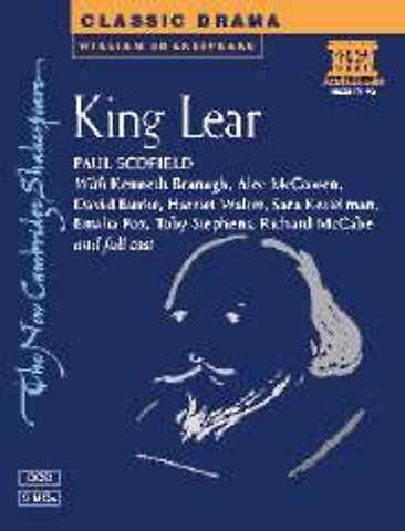 King Lear Audio Cassettes x 3