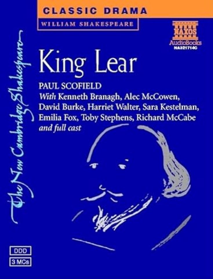King Lear Audio Cassettes x 3