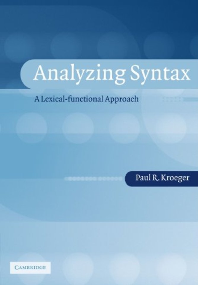 Analyzing Syntax