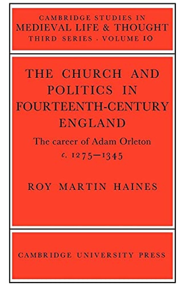 Church/Politcs:Adam Orleton