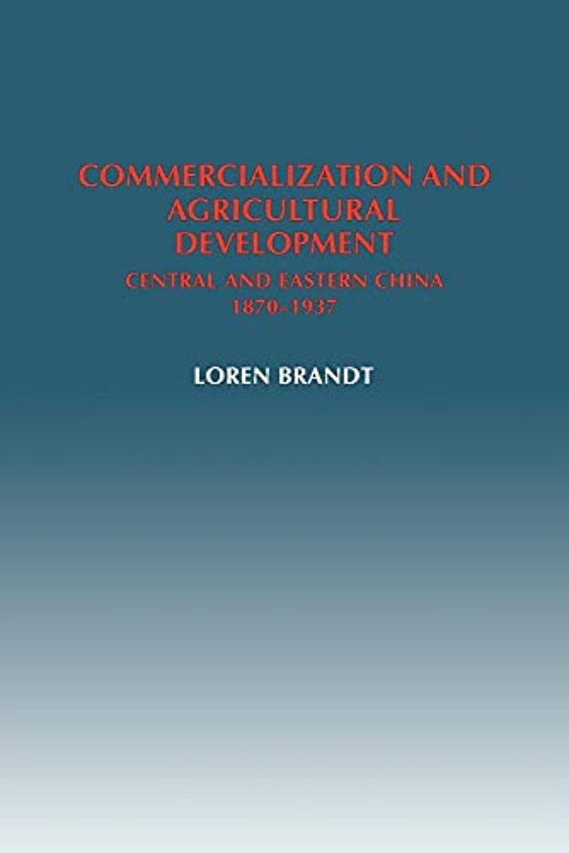 Commercialization and Agricultural Development