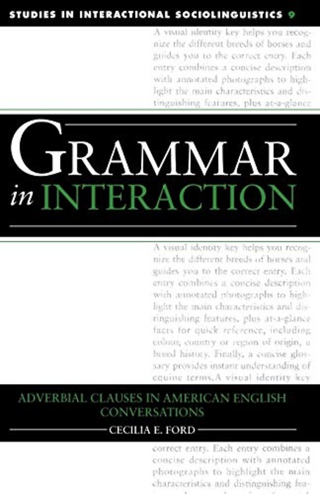 Grammar in Interaction
