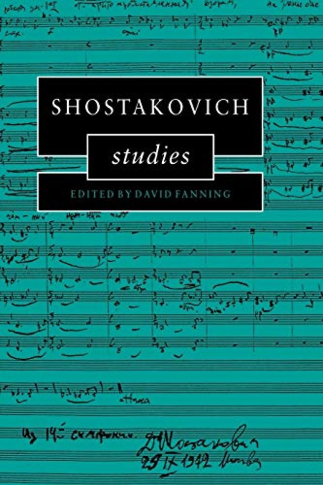 Shostakovich Studies