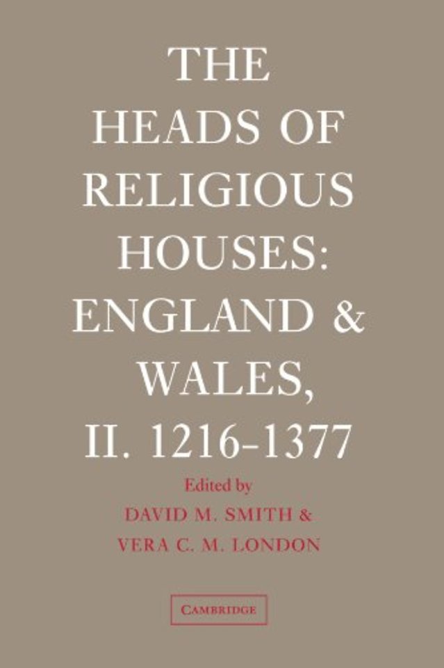 The Heads of Religious Houses
