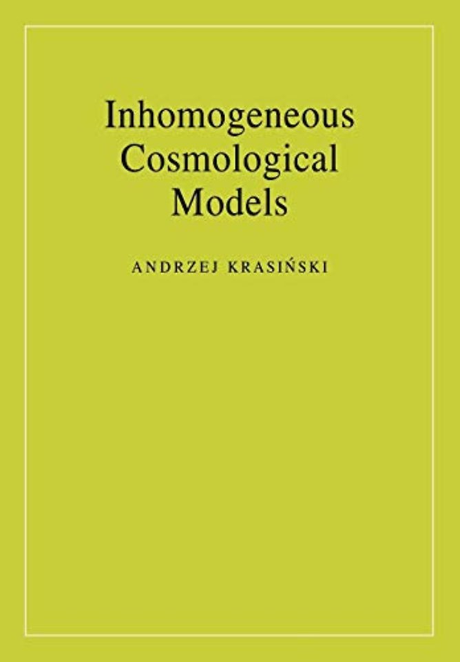 Inhomogeneous Cosmological Models