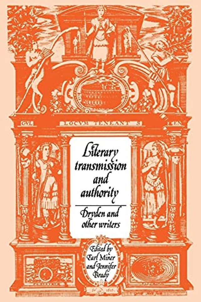 Literary Transmission and Authority