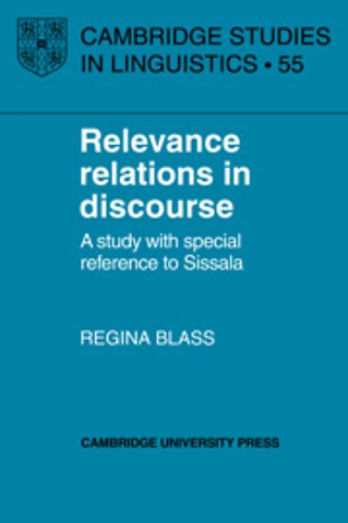 Relevance Relations in Discourse