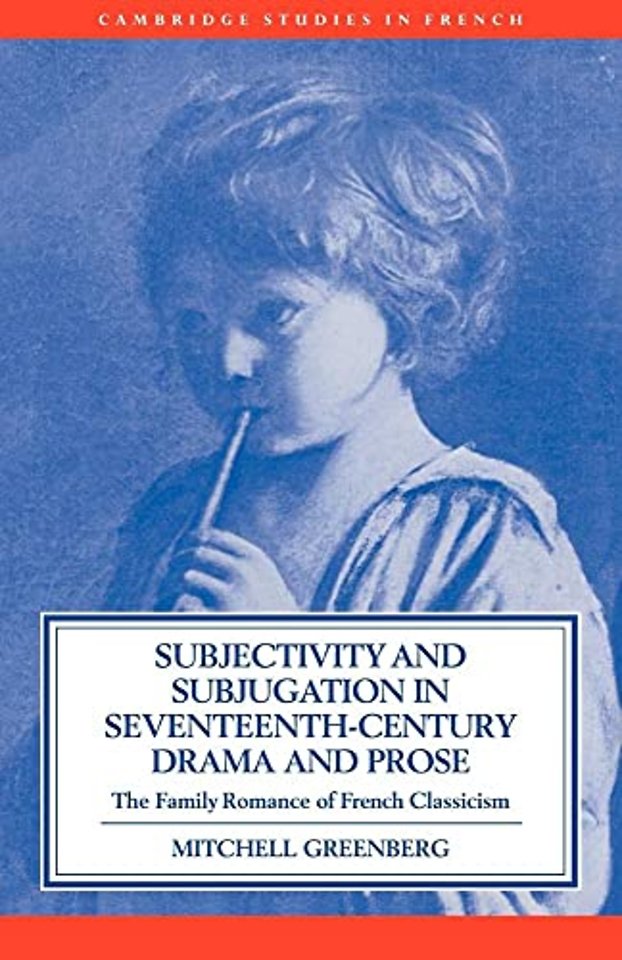 Subjectivity and Subjugation in Seventeenth-Century Drama and Prose