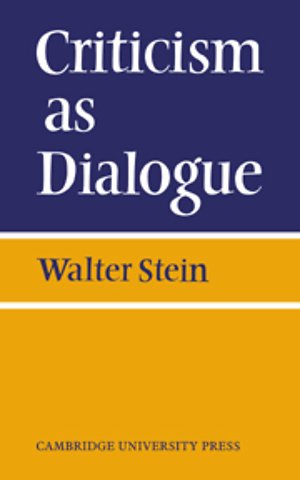 Criticism As Dialogue
