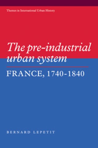 The Pre-industrial Urban System