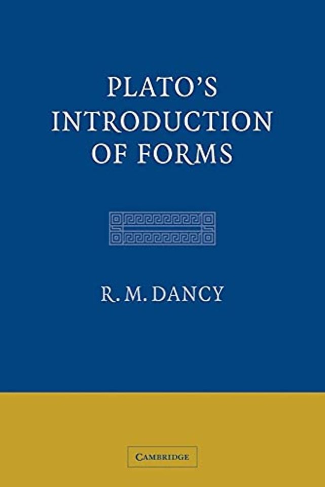 Plato's Introduction of Forms