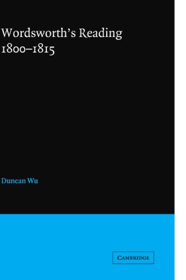 Wordsworth's Reading 1800–1815